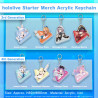 hololive Starter Merch Acrylic Keychain - Gen 3 & Gen 4