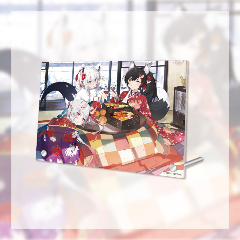 [AyaFubuMi's Laid-Back New Year] Merchandise Acrylic Panel