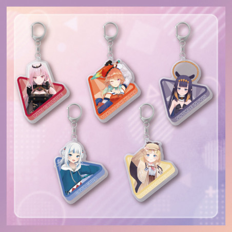 hololive English Starter Merch Acrylic Keychain