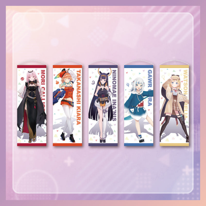 hololive English Starter Merch Mini Tapestry