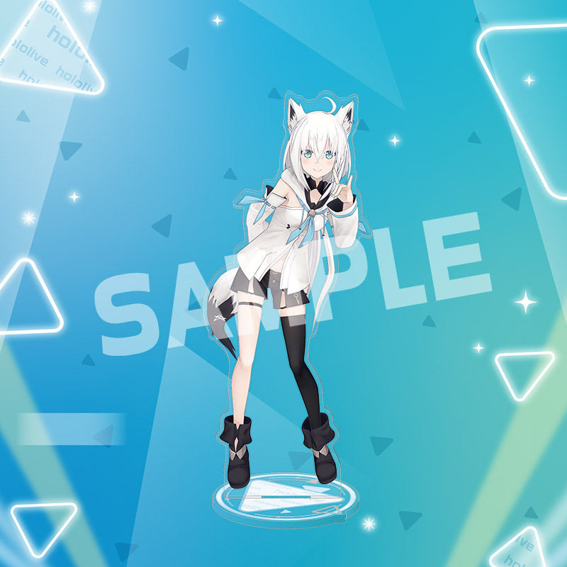 hololive 3D Acrylic Stand Shirakami Fubuki