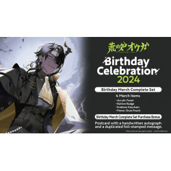 Aragami Oga Birthday Celebration 2024 Merch Complete Set