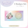 "ILUNA 1st Anniversary" 2 Badges Set