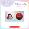 "ILUNA 1st Anniversary" 2 Badges Set