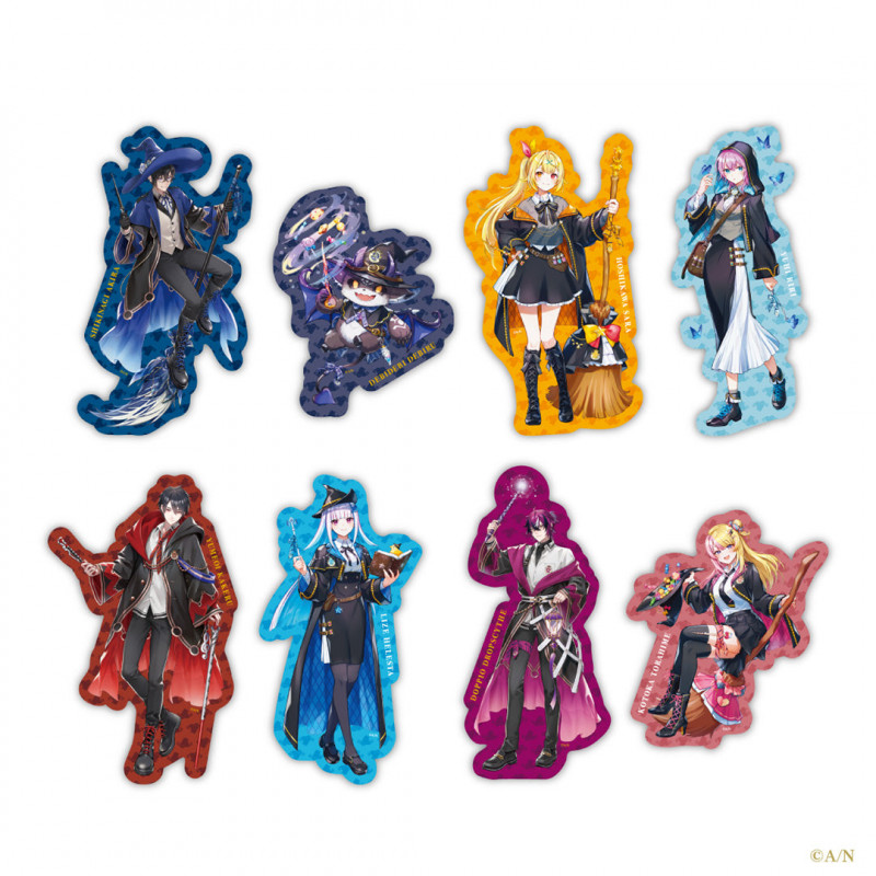 "NIJISANJI Halloween 2023" Die Cut Clear Card