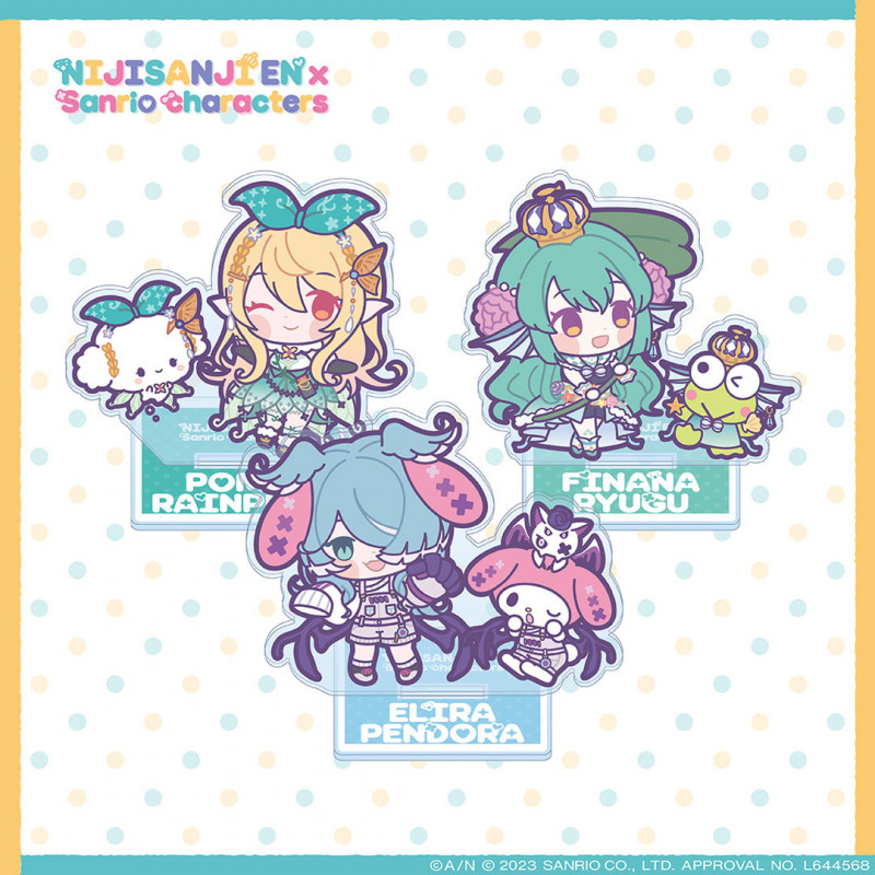 "NIJISANJI EN × Sanrio characters" Acrylic Stand LazuLight