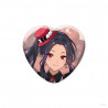 "NIJISANJI EN Confectionery" Heart Badge