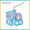 "NIJISANJI EN × Sanrio characters" Rubber Keychain LazuLight