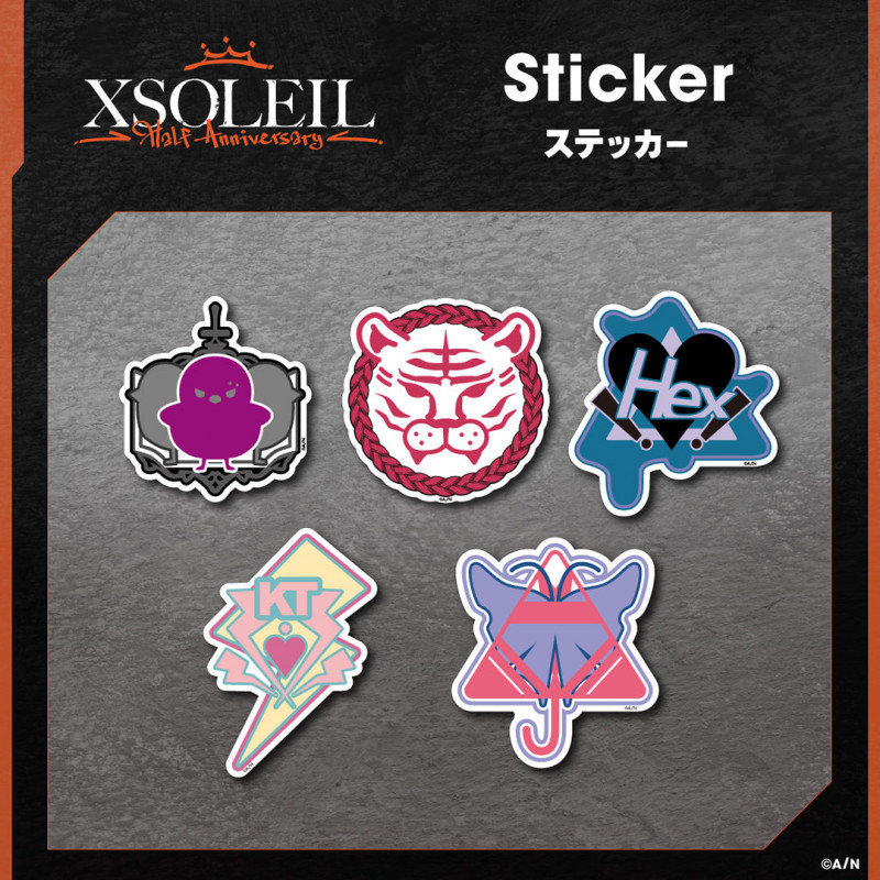 "XSOLEIL Half Anniversary" Sticker