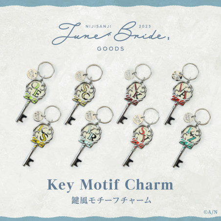 "June Bride 2023" Key Motif Charm