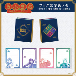 "ROF-MAO Four Guardians Motif Goods" Book Type Sticky Memo