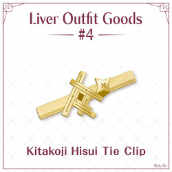 "Liver Outfit Goods 4" Tie Clip Kitakoji Hisui