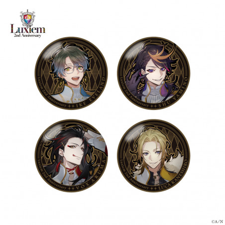 "Luxiem 2nd Anniversary" Metal Badge