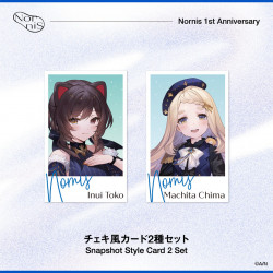 "Nornis 1st Anniversary" Snapshot Style Card 2 Set