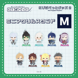 "NIJI Puppet Goods 2" Mini Acrylic Stand - M