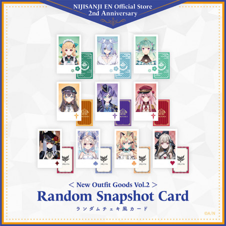 "New Outfit Goods Vol.2" Random Snapshot Card