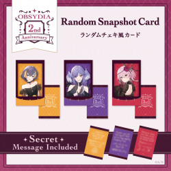 OBSYDIA 2nd Anniversary Random Snapshot Card