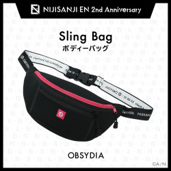 "NIJISANJI EN 2nd Anniversary" Sling Bag OBSYDIA