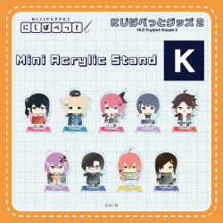 "NIJI Puppet Goods 2" Mini Acrylic Stand - K