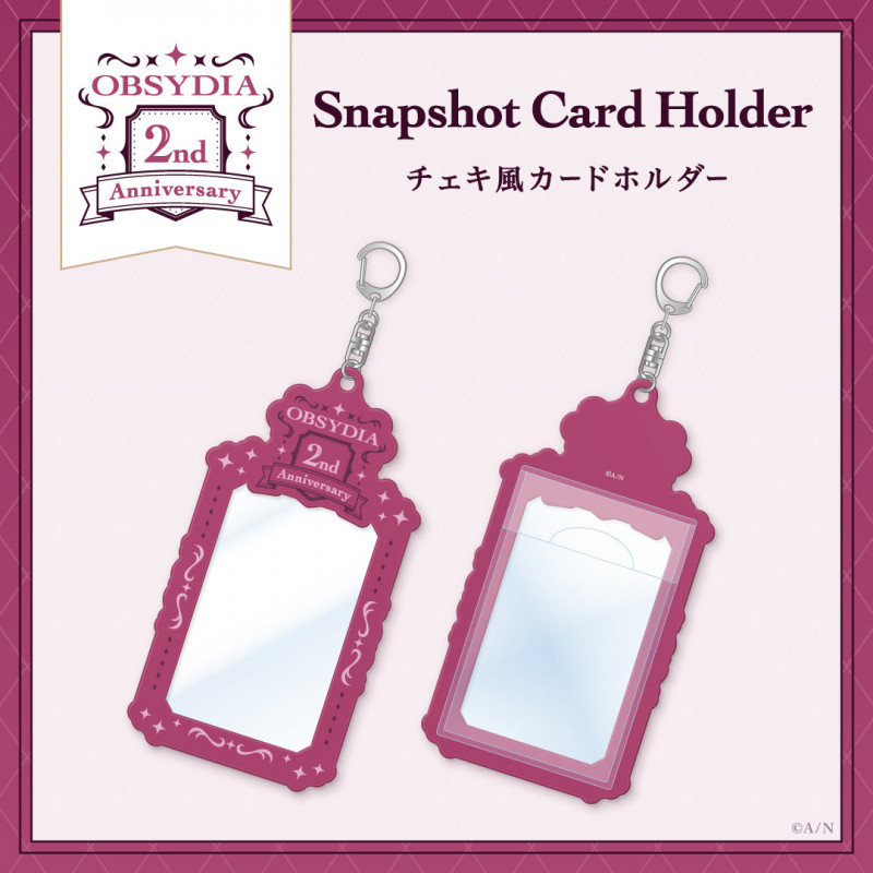 OBSYDIA 2nd Anniversary Snapshot Card Holder