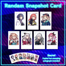 [Welcome Goods] Random Snapshot Card