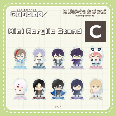 "NIJI Puppet Goods" Mini Acrylic Stand - C