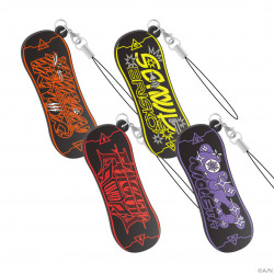 "Noctyx Winter Start Dash!" Snowboard Rubber Keychain