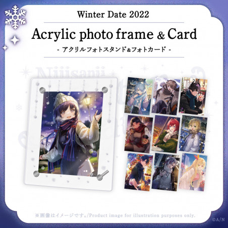 "Winter Date" Acrylic photo frame & Card