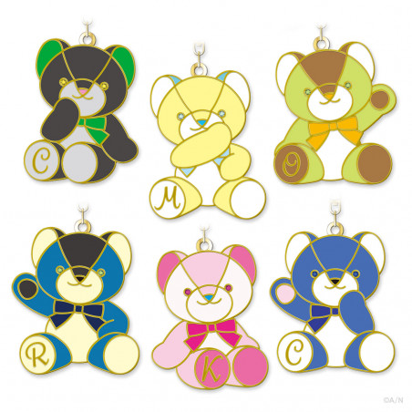 "NIJI Bear vol.2" Metal Key Chain